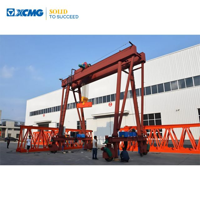 XCMG Official 10-200 tons Rubber Tyred Gantry Crane Double girder tyre gantry crane Price